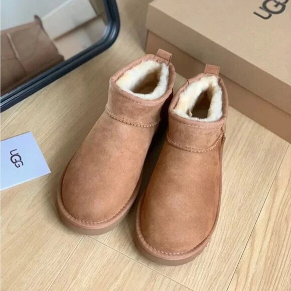UGG Classic Ultra Mini Chestnut - Picture 6 of 6